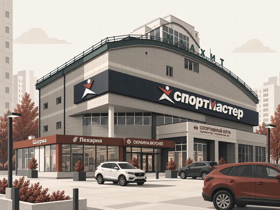 Парковка ТЦ «Малахит»